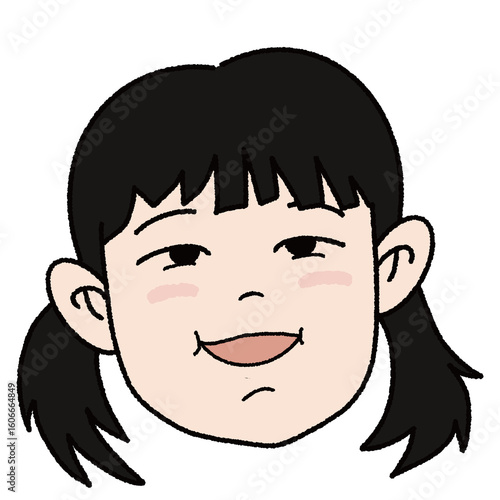 웃는 아이 소녀