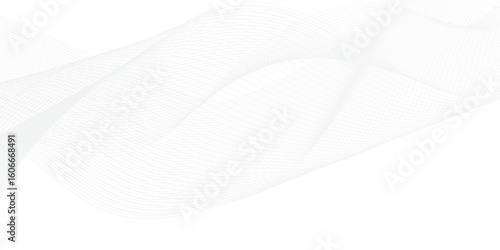 Abstract wave blend stripes lines white background. Vector curve line pattern mesh. Technology lines flow and motion energy blend.	

