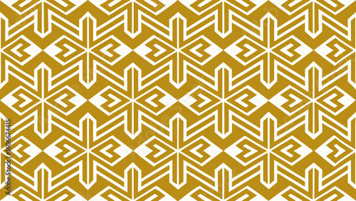 motif seamlessly pattern geometry gold color isolated white backgrounds for knitted fabric textured, fabric printing, birthday invitations covers,elegance, geometry, gold, ornate, textile, decoration,