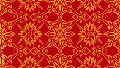 red backgrounds with a seamlessly patterned ornamental minimalist design for Fashionable textile, books covers, Digital interfaces,textured, modern, decoration, design, pattern, red, background, 