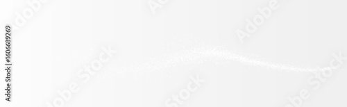 White, glitter, magical, wave, bokeh PNG. This PNG Overlay adds glowing snow sparkle and frosty shine, ideal for christmas, winter holidays, and transparent magical frozen-themed backgrounds.