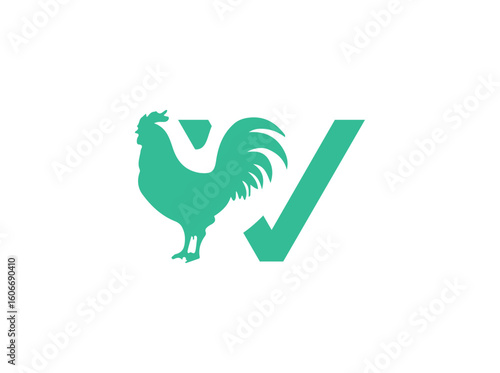 A clean and rustic logo design representing a traditional farm or organic agricultural business. The logo features natural elements such as barns, tractors, wheat, sun, and rolling fields, ideal for v