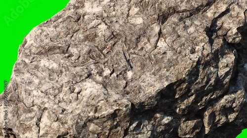 Wallpaper Mural Large gray stone closeup Torontodigital.ca