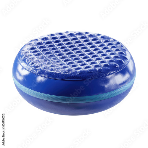 Blue Stability Ball Cushion for Balance and Core