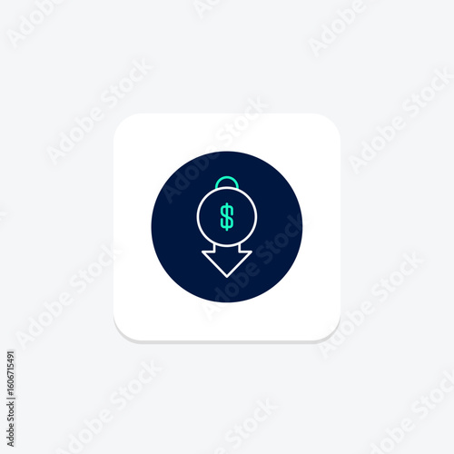 Down Payment, vector, pixel perfect, illustrator file