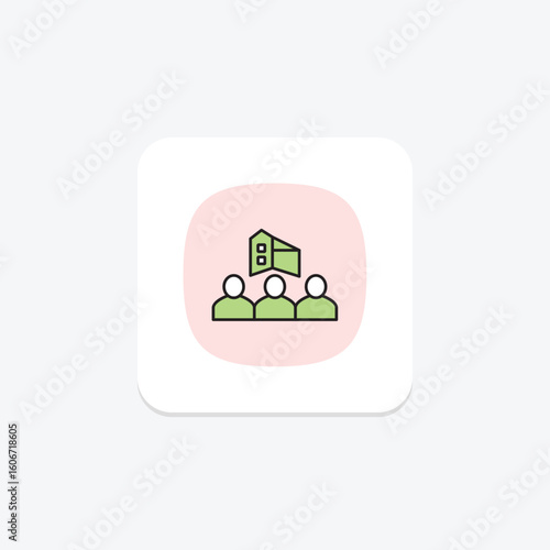 Condo Association, vector, pixel perfect, illustrator file