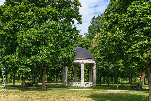 Green Park In Beautiful Landshut