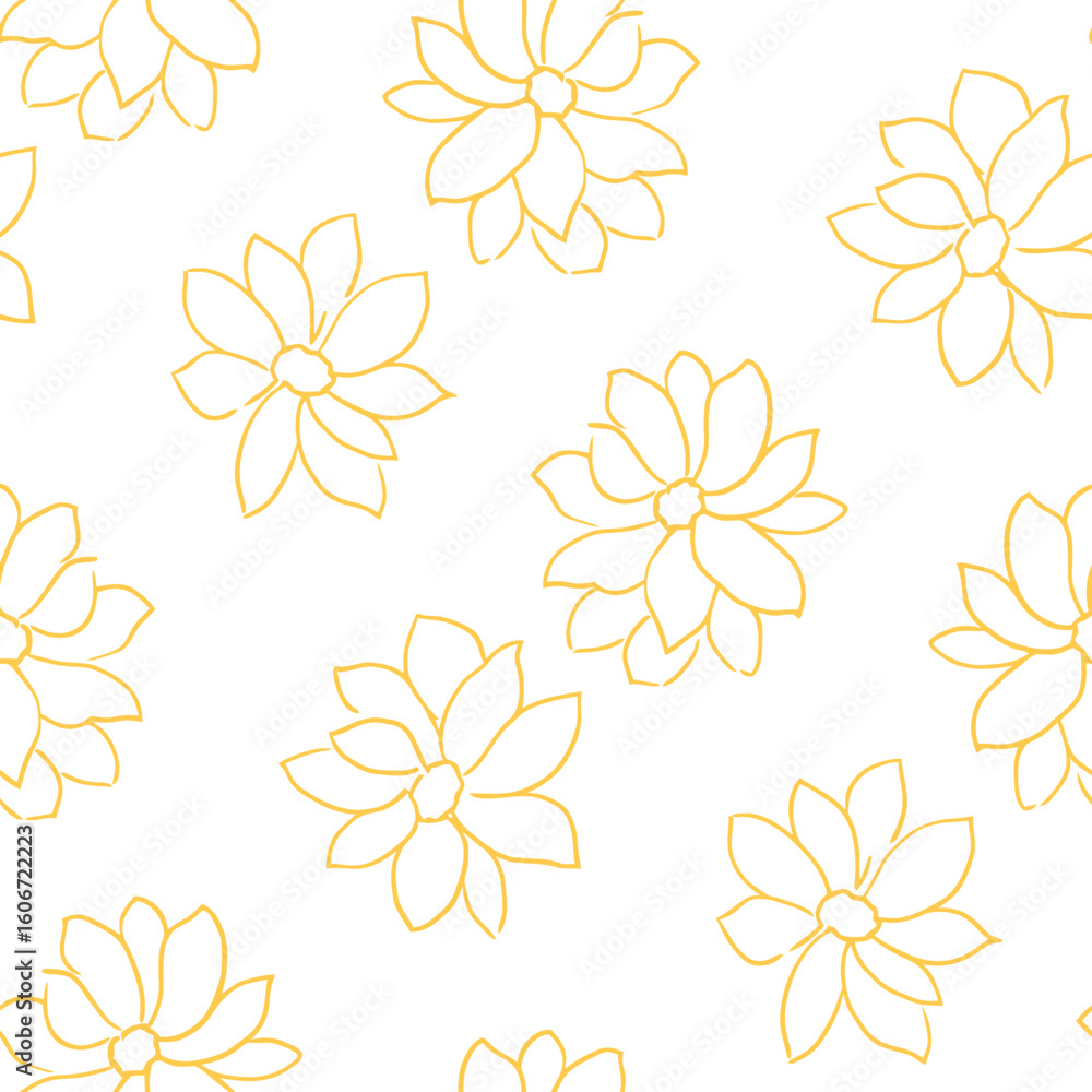 Obraz premium seamless floral background