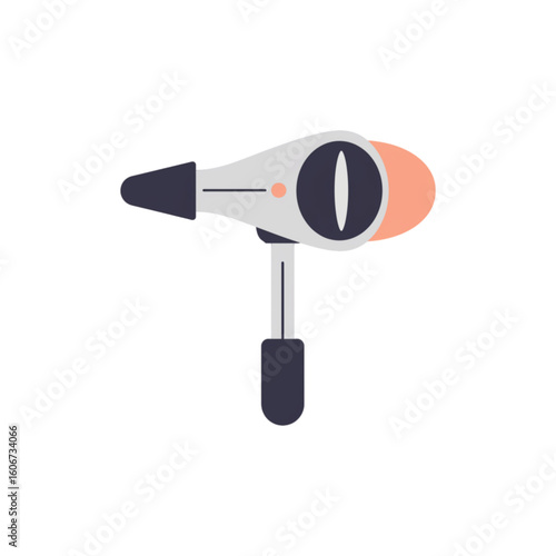 Medical center otoscope icon transparent background