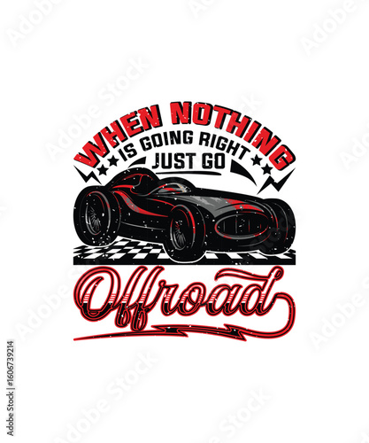 Sports Car Illustration Design, EPS, VECTOR
