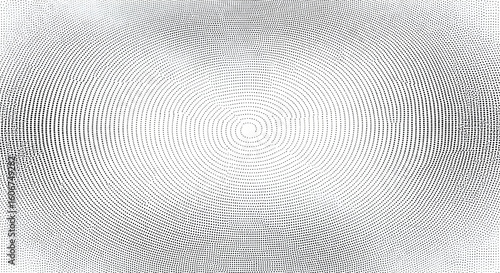 Abstract Dot Wave Pattern – High-Resolution Monochrome Optical Illusion Art Background