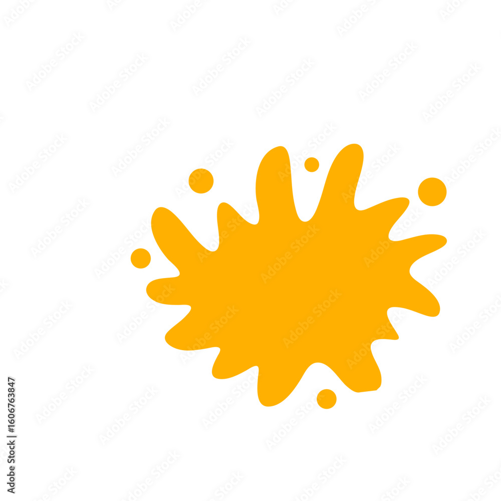 Obraz premium Paint splash vector 