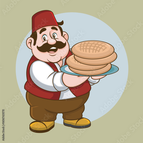 Fresh Turkish Bread from the oven