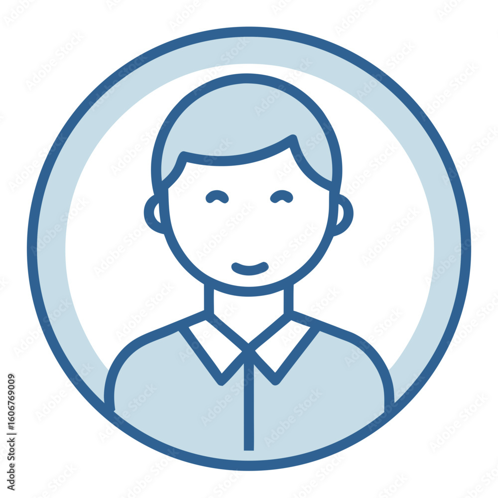 Obraz premium business man icon