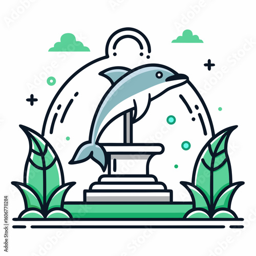 vector illustration of a tea pot