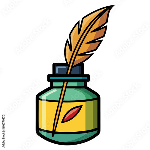 quill and inkwell