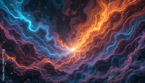 abstract fire background