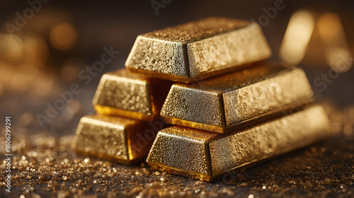 Wallpaper Mural Ascending Value: Gold Prices Rising & Precious Metal Investment	 Torontodigital.ca