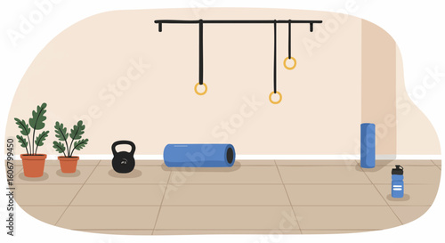 Home Gym Setup Inspiring Fitness Space for Workout Routine