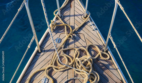 detail of a boat
