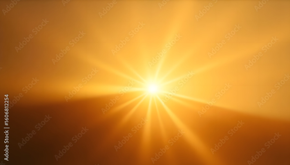Fototapeta premium Radiant Sunburst Glow