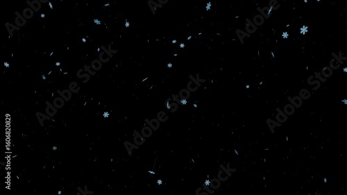 Whispers of Winter leaf fall animation overly vol#2