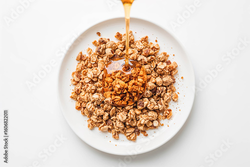 Delicious Granola with Honey and Nuts