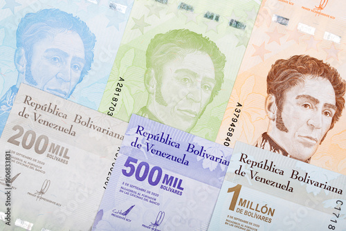 Venezuelan money - bolivar a business background