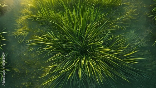 Grass Texture Close-up for Design