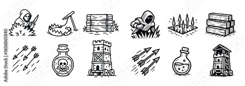 Enemy Action Icons