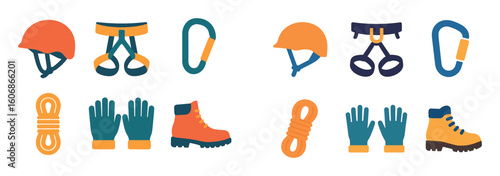 Canyoneering Gear Icons