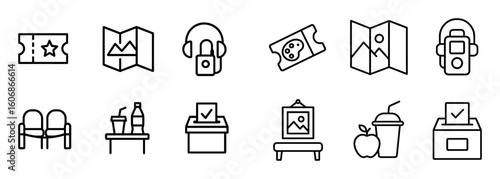 Art Exhibition Icons