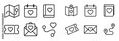 Minimalist Travel Icons