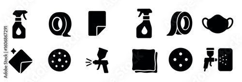 Autobody Repair Icons