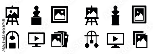Art Exhibition Icons