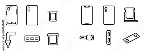 Phone Parts Icons