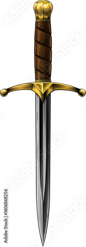 Dagger Medieval Knight Knif...