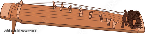 Photography jeongak ajaeng korean music instrument clipart