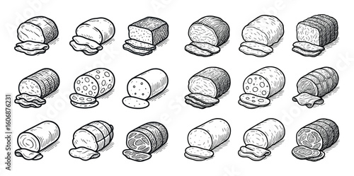 Deli Meat Icons