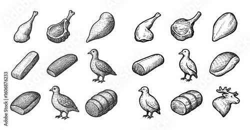 Game Meat Icons