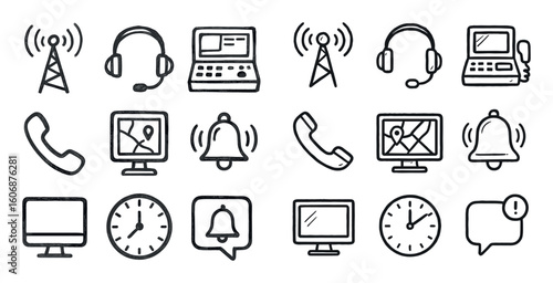 Emergency Service Icons