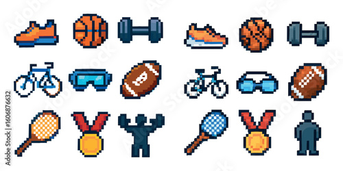 Pixel Sports Icons