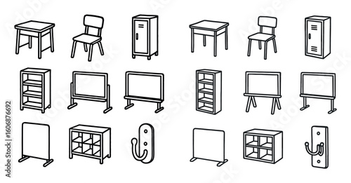 School Gear Icons