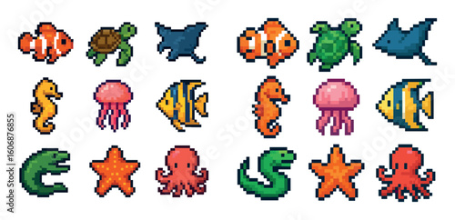Marine Life Icons