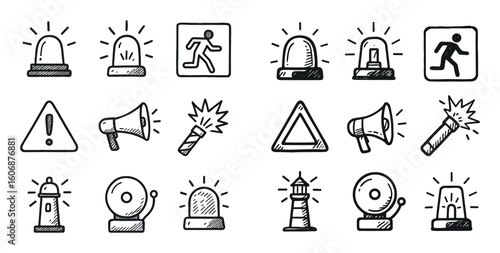 Emergency Icons Grid