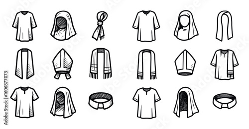 Religious Attire Icons