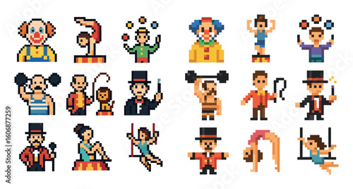 Pixel Circus Icons