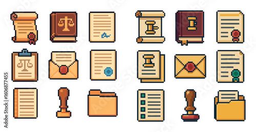 Legal Icons Grid
