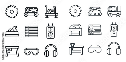 Timber Industry Icons