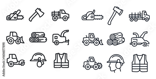 Timber Industry Icons
